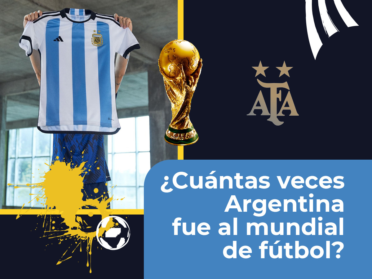 ¿Cuántas veces Argentina fue al mundial de fútbol?